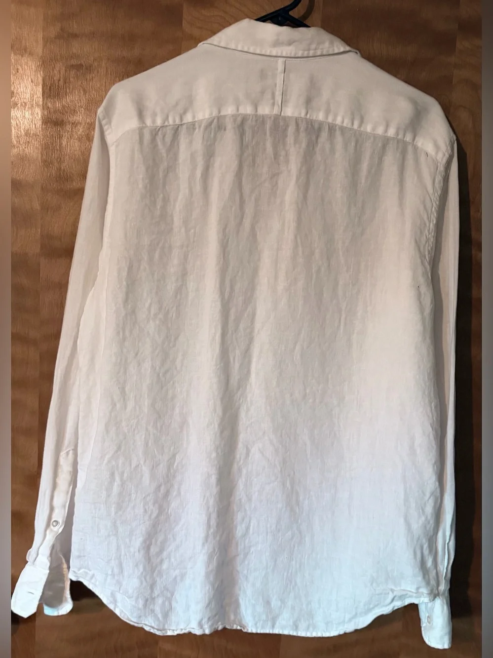 Banana Republic Men's Camden Standard 100% Linen Button-Down Shirt M